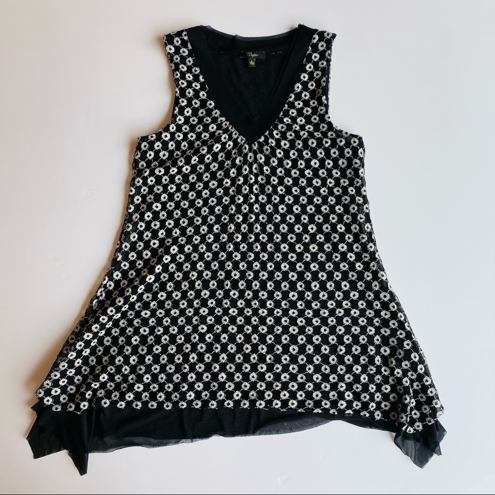 Cupio, tunic style tank top, size Small